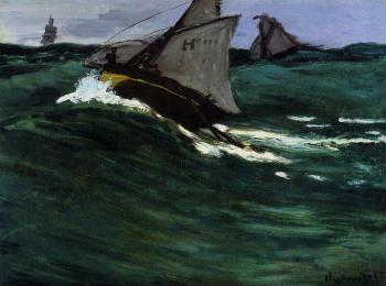 Claude Oscar Monet : The Green Wave